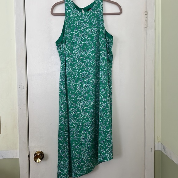 Banana Republic Floral Print Dress Sz 14 - Picture 6 of 6